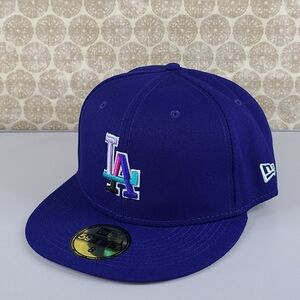 New Mens Fitted New Era LA Dodgers 1988 World Series Cap Hat Size ((8))